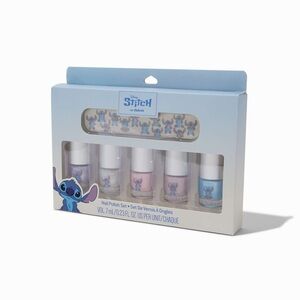 🐣 Disney Stitch Claire's Exclusive Cozy Nail Polish Set - 6 Pack 💞
